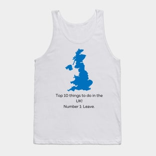 Top 10 things to do in the UK! Tank Top